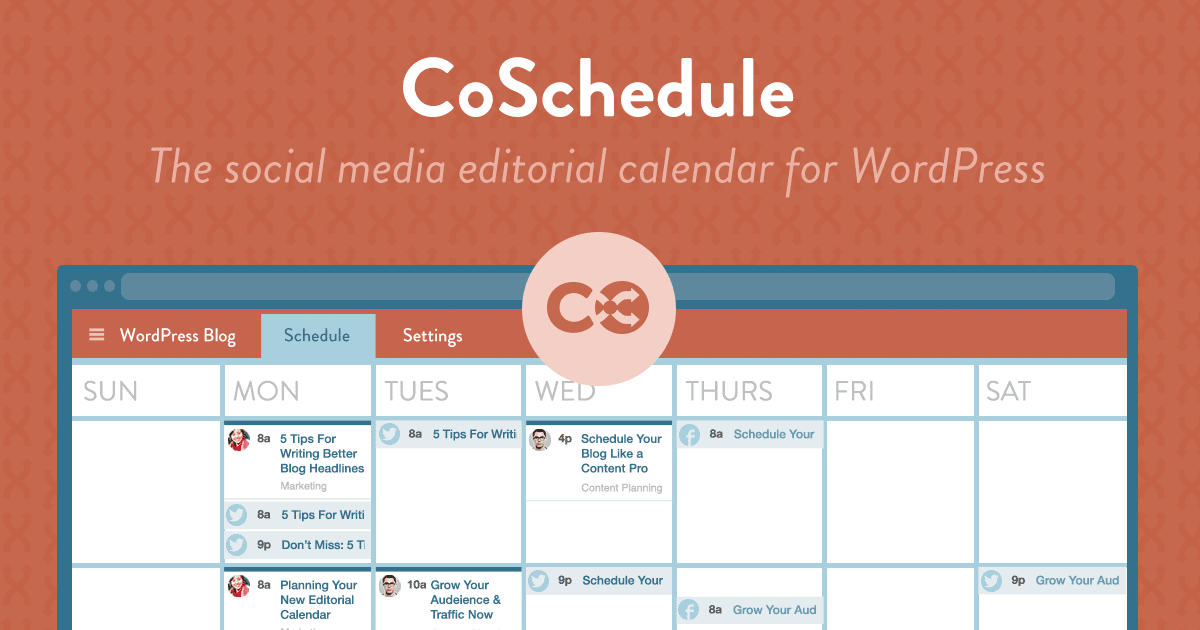 CoSchedule Calendar