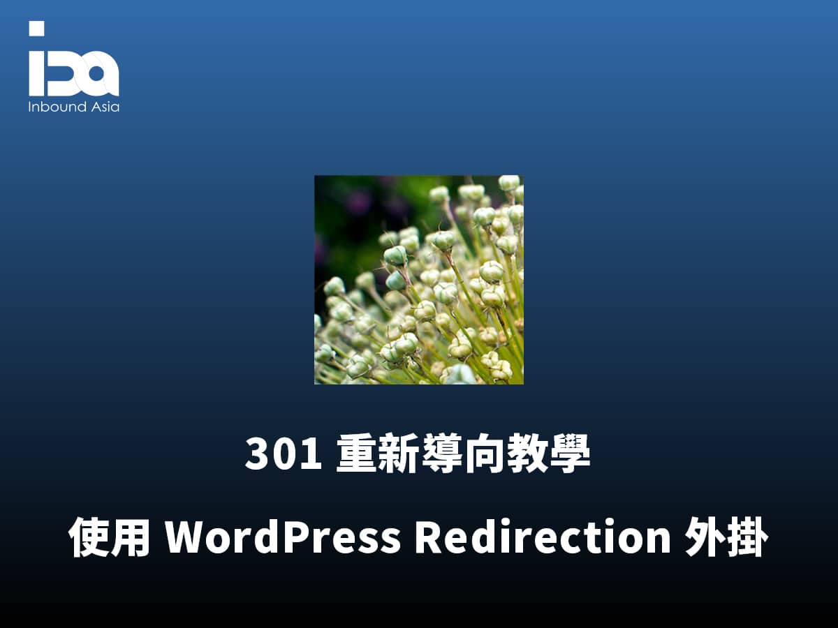 WordPress-使用-Redirection-外掛進行-301-重新導向設定